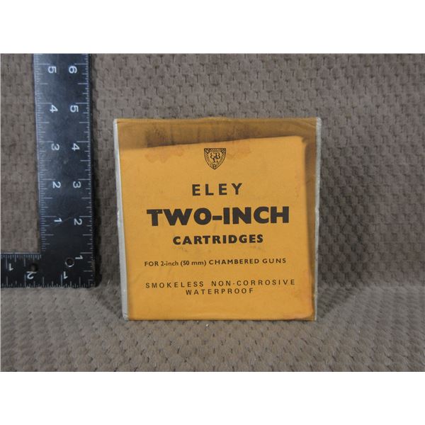 12 ga 2" #6 Eley Shotgun Shells - Box of 25 Factory Sealed