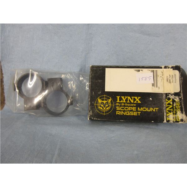 Lynx Ringset 30MM High Stud Base