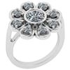 Image 1 : Certified 0.78 Ctw Diamond I1/I2 10k White Gold Anniver