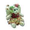 Image 1 : FLOWER BEAR PANSY JEWELED BOX