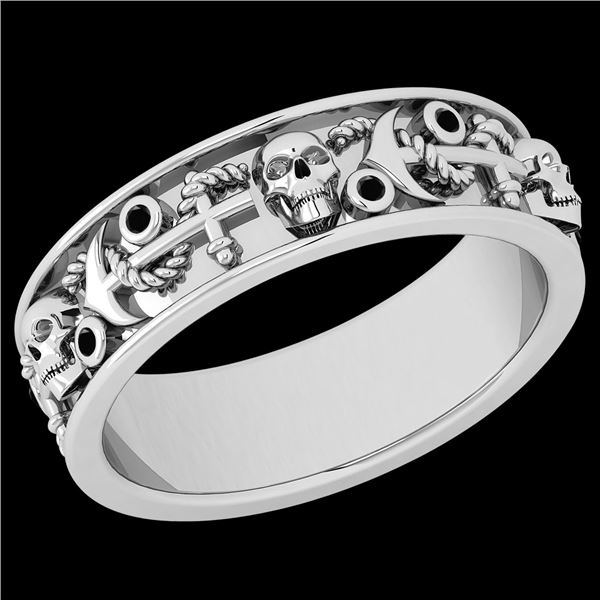 Certified 0.05 Ctw I2/I3 Treated Fancy Black Diamond 14