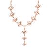 Image 1 : Beautiful 18K Rose Gold Light Weight Necklace