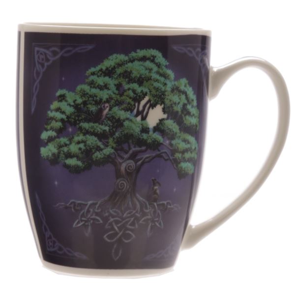 TREE OF LIFE NEW BONE CHINA MUG