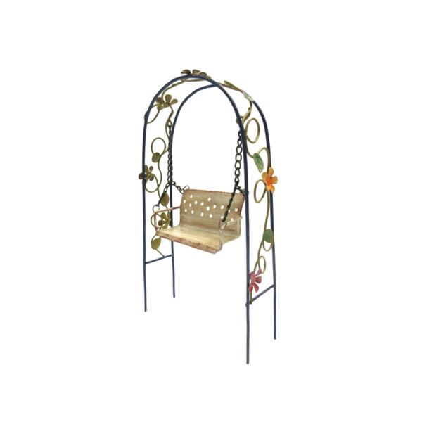 METAL GARDEN SWING SET