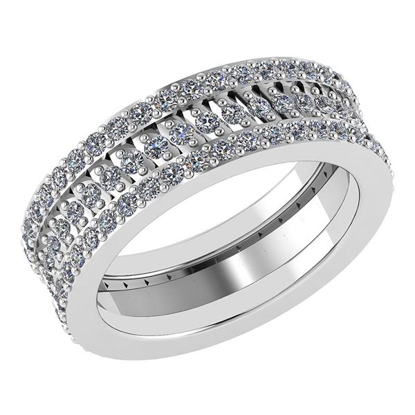 Certified 1.65 Ctw Diamond Engagement /Wedding 14K Whit