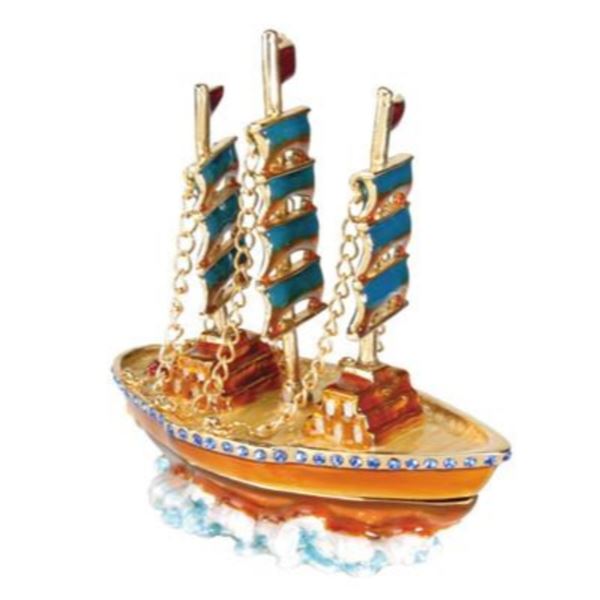 3 MAST DARK SAILS JEWELED BOX