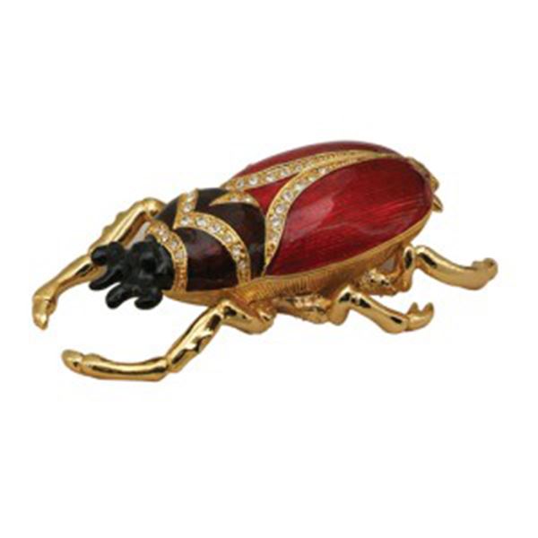 RED BUG JEWELRY BOX