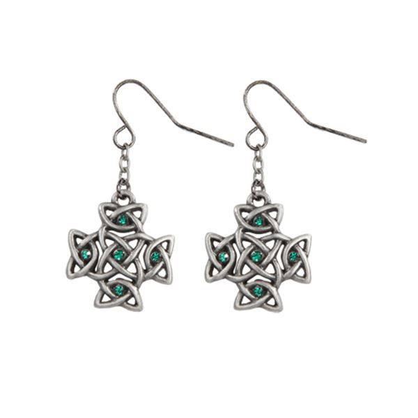 CELTIC CROSS EARRINGS