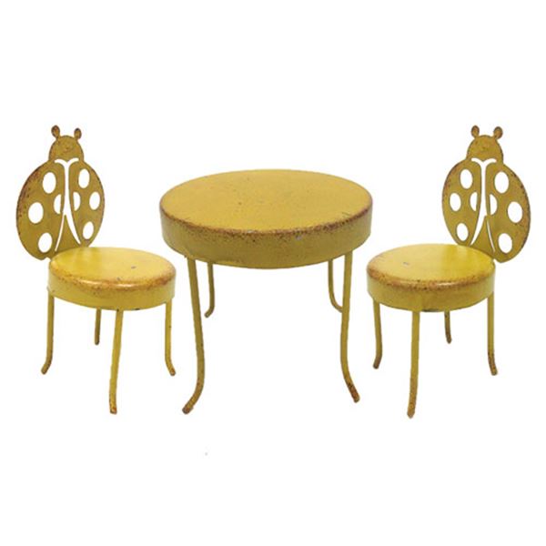 GARDEN TABLE & CHAIRS SET