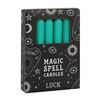 Image 1 : GREEN in.LUCKin. MAGIC SPELL CANDLES PACK OF 12