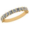 Image 1 : Certified 1.86 Ctw Diamond I1/I2 14K Yellow Gold Band R