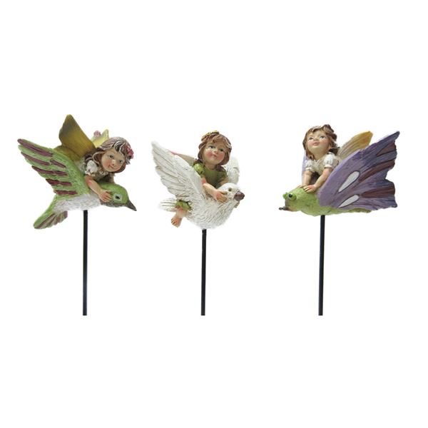 GARDEN FAIRIES STAKES SET OF 3 MINIMUM 2 SETS