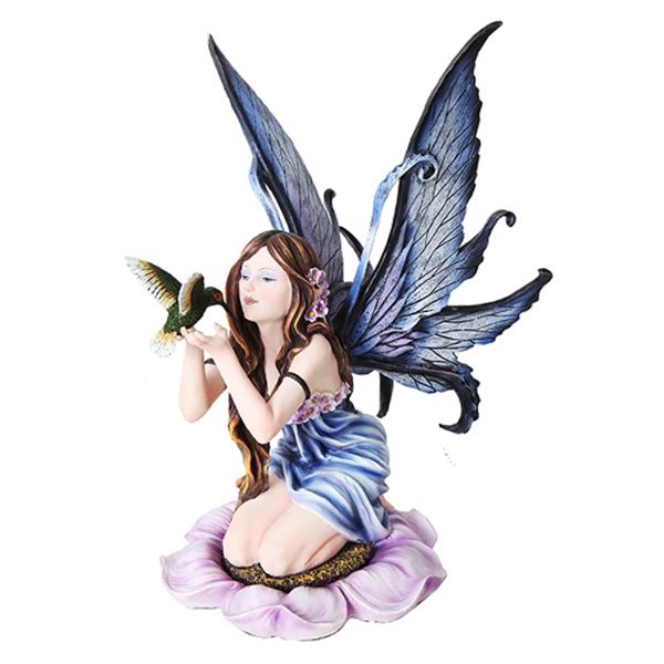 FAIRY WITH HUMMING BIRD