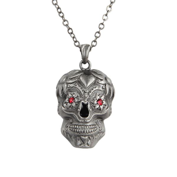 DAY OF THE DEAD SKULL NECKLACE