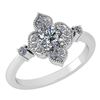 Certified 0.68 Ctw Diamond Wedding/Engagement Style 14K