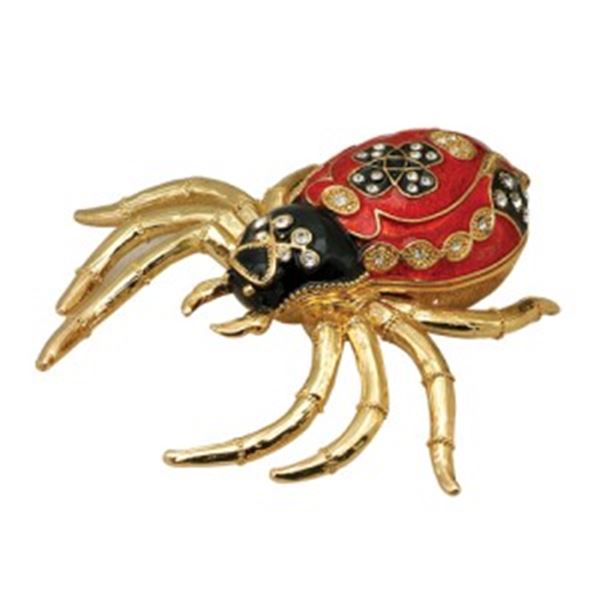 RED SPIDER JEWELRY BOX