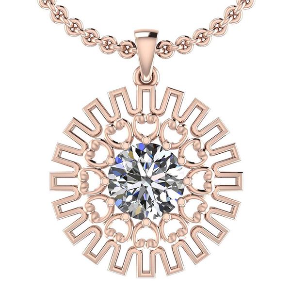 Certified 0.50 Ctw Diamond I1/I2 Filigree Style Solitai