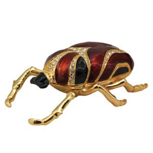 BROWN BUG JEWELRY BOX