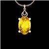 Image 1 : Certified 33.41 Ctw I2/I3 Lemon Topaz And Diamond 10K R