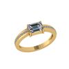 Certified 0.59 Ctw Diamond Engagement /Wedding 14K Yell
