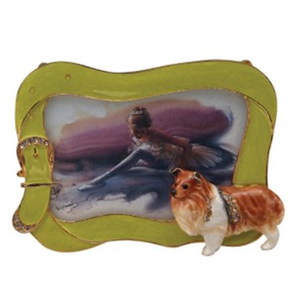 COLLIE PICTURE FRAME