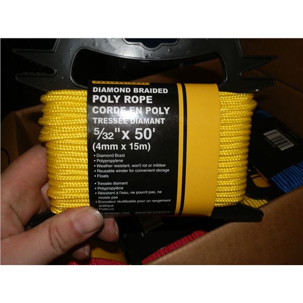 Diamond Braided Poly Rope