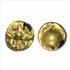 Image 1 : Shilaharas of Kolhapur, Anonymous and Uninscribed Gold Double Fanam, 0.78g