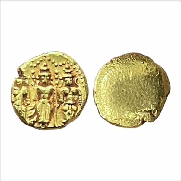 Madras Presidency, 3 Swami Gold Pagoda, 3.39g