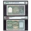 Image 1 : British India, George VI, 10 Rupees, 1938, signed by J B Taylor (Jhun # 5.5.1), Burma Issue in PMG 6