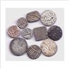 Image 1 : Mughals, Assorted lot of (7) Silver Rupee including (1) Humayun shahrukhi , Akbar, Jahangir, Aurangz