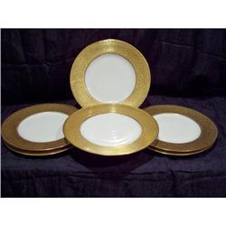 Hutschenreuther Gilded Cabinet Service Plates #2015346