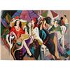 Image 1 : Isaac Maimon, Cafe Parasol, SS on Canvas #2016133