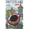 Image 1 : Original TWA Switzerland Poster by Klein #2016155