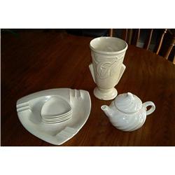 Three USA  Decorative Pieces Of Pottery #2028454