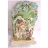 Image 1 : Antique Foldout Valentine -Cupid-4 leaf clovers#2028559