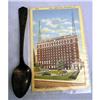 Image 1 : Penn Albert Hotel SP Spoon w/ Postcard #2028574