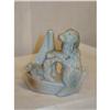 Image 1 : 1957  ENGLISH SETTER DOG IN A BOAT FIGURINE #2028601