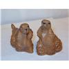 Image 1 : 1958 TWO COCKER SPANIEL  DOG FIGURINES MADE #2028623