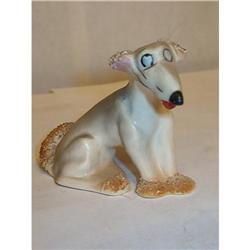 1957 BORZOI  DOG FIGURINE MADE IN JAPAN  #2028676