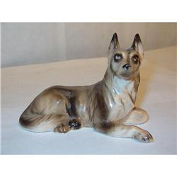 1957 GERMAN SHEPHERD DOG FIGURINE  MADE IN #2028681