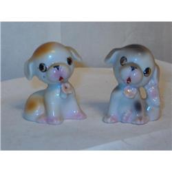 1957 SET OF TWO PUPPY DOG FIGURINE MADE IN #2028687