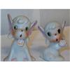 Image 1 : 1957 SET of TWO ELF DOG FIGURINES MADE IN JAPAN#2028688