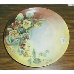 Rosenthal Artist Painted Nasturtiums Plate #2028848