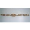 Image 1 : Victorian Gilted Etruscan Revival Link Bracelet#2029086