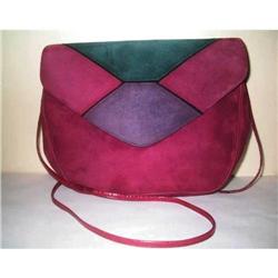 Genuine Suede & Leather Hot pink Multi Colour #2029103