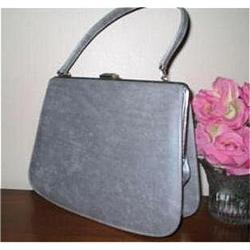 Large Kelly Handbag, Dove Grey - Springtime! #2029187