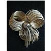 Image 1 : Lover's Knot Gold Tone Waterfall Brooch  #2029257