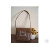 Image 1 : MOD Brown Patent Shoulder Bag Attached Coin #2029320