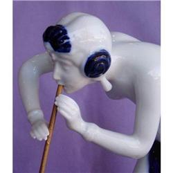 Royal Dux Snake Charmer Art Deco 1930's vintage#2029427