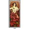 Image 1 : MUCHA ART NOUVEAU POSTER "RUBY" #2029488